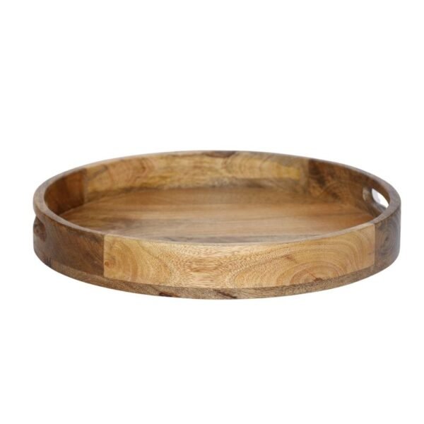 Mango Wood Round  Serving Tray