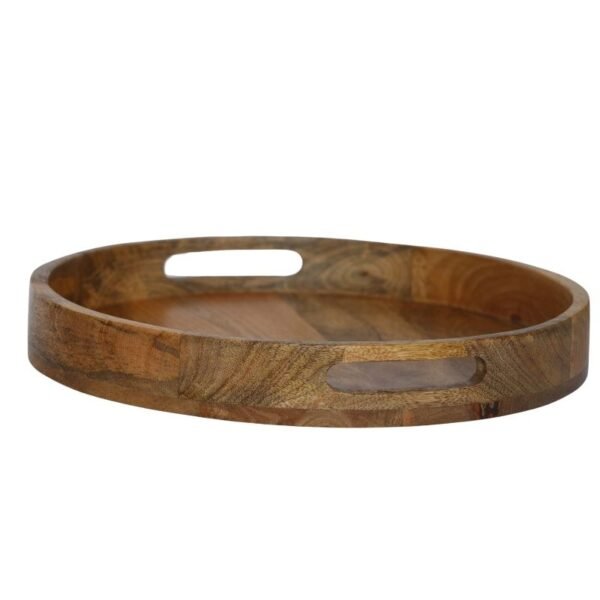 Mango Wood Round  Serving Tray