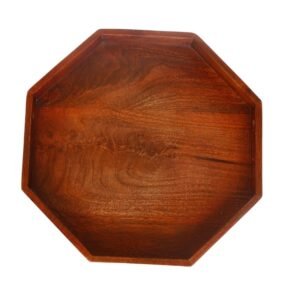 Mango Wood Eight Corner Serving Tray