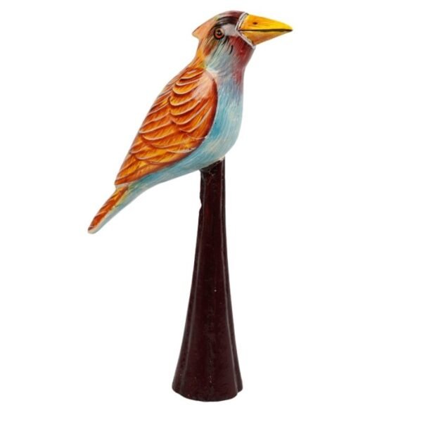 Wooden Decorative Hand  Painted Bird