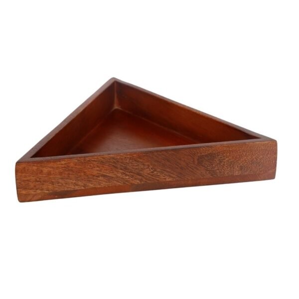 Mango Wood Triangle Serving Tray