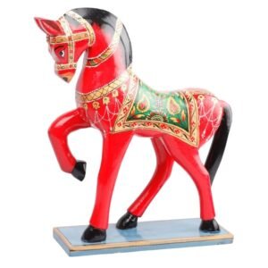 Wooden Decorative Hand  Painted Horse
