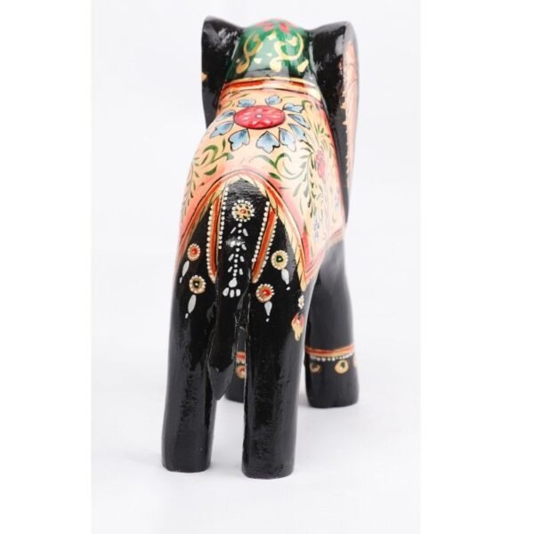 Wooden Decorative Hand  Painted Elephant