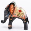 Wooden Decorative Hand  Painted Elephant