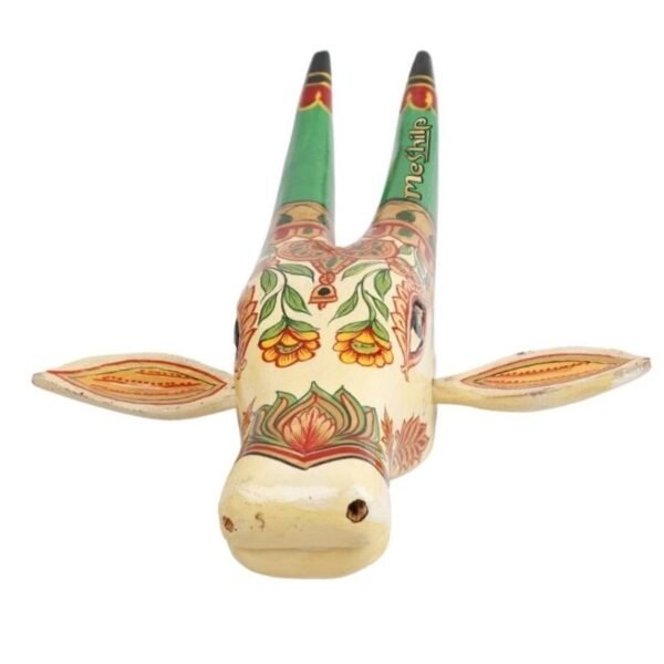 Wooden Cow head Wall Hanging