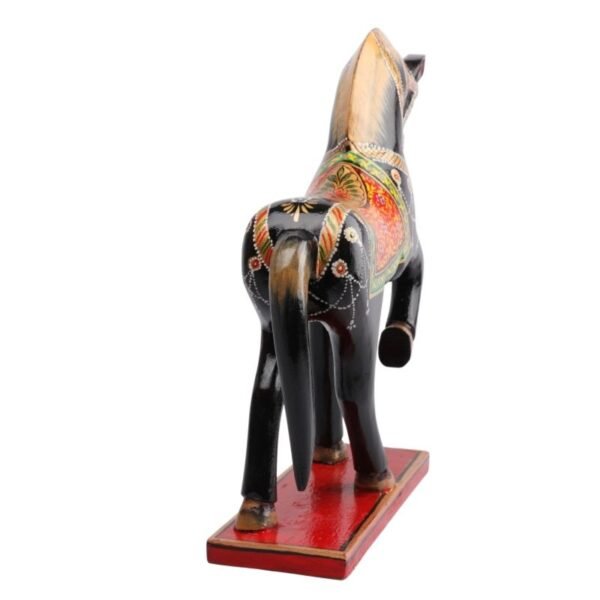 Wooden Decorative Hand  Painted Horse