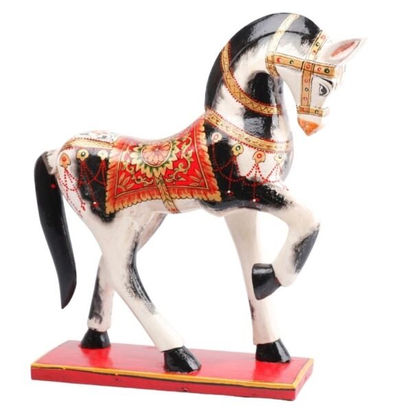 Wooden Decorative Hand  Painted Horse
