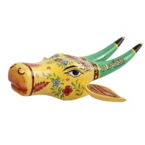 Wooden Cow head Wall Hanging