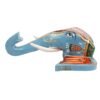 Color Hand Embossed  Wall Hanging Elephant Face