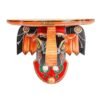 Multi Color hand Embossed  Elephant Face Wall Shelf