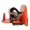 Multi Color hand Embossed  Elephant Face Wall Shelf