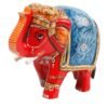 Wooden Decorative Hand  Painted Elephant