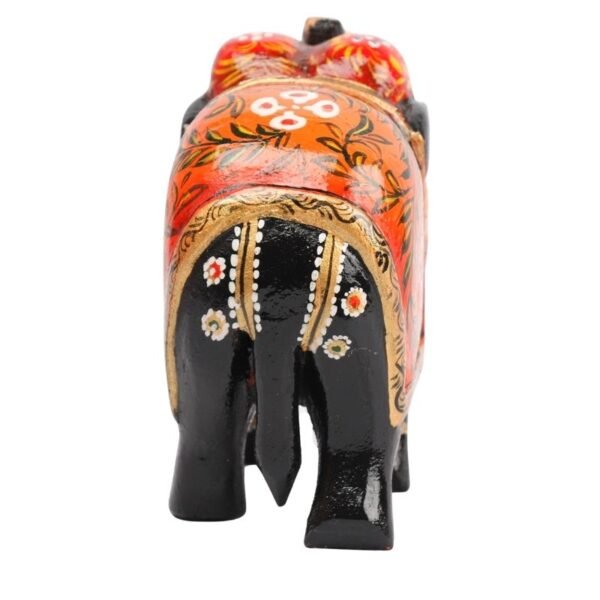 Wooden Decorative Hand  Painted Elephant