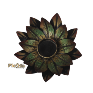 Small Iron Flower Table tea light holder