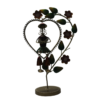 Iron Multi Color Decorative Leady Musician Show piece for home Decor